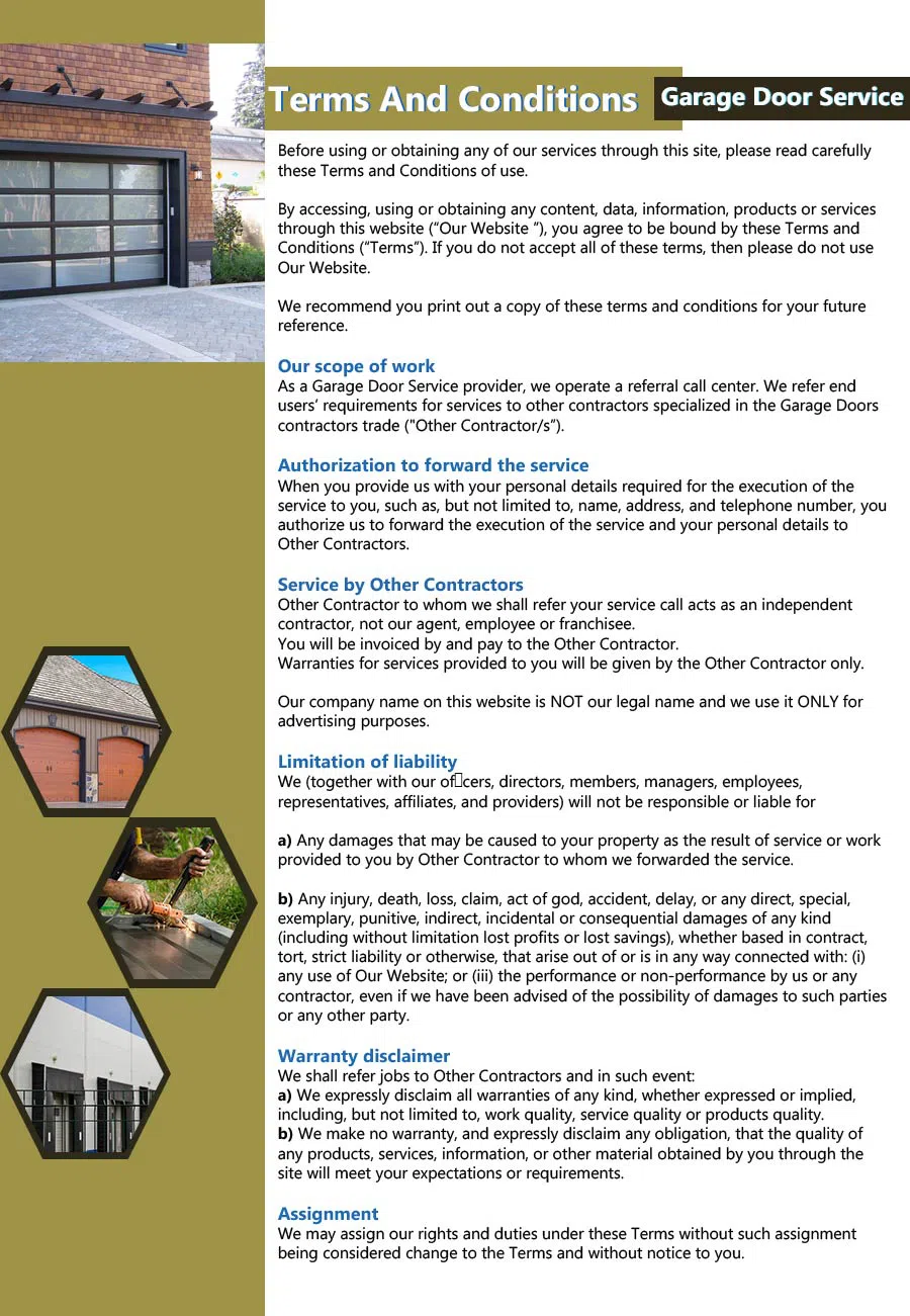 Security Garage Door Repair Service Roanoke, TX 817-592-5767